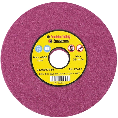 Tecomec 1/8" Mauve Grinding Stone