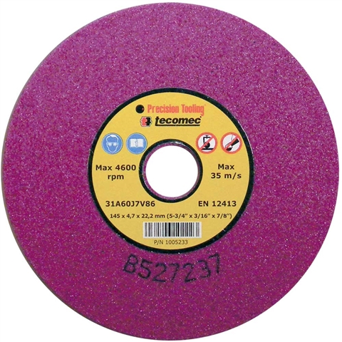 Tecomec 3/16" Mauve Grinding Stone