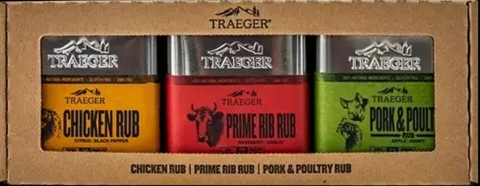 Traeger 3 Pack Seasonings Gift Pack