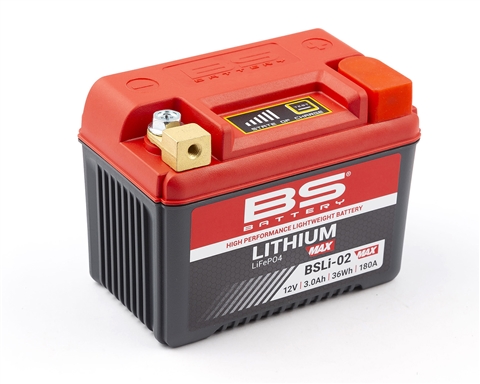 S3 BS Battery High Performance Lithium 180 CCA