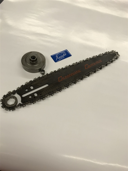 1/4 Pitch Chain and Sprocket for MS170-MS251 Stihl 017-025 12" Carving Bar 