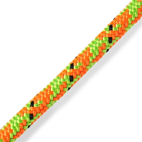 Marlow 11.5mm Maverick Orange/Lime Splice 197'